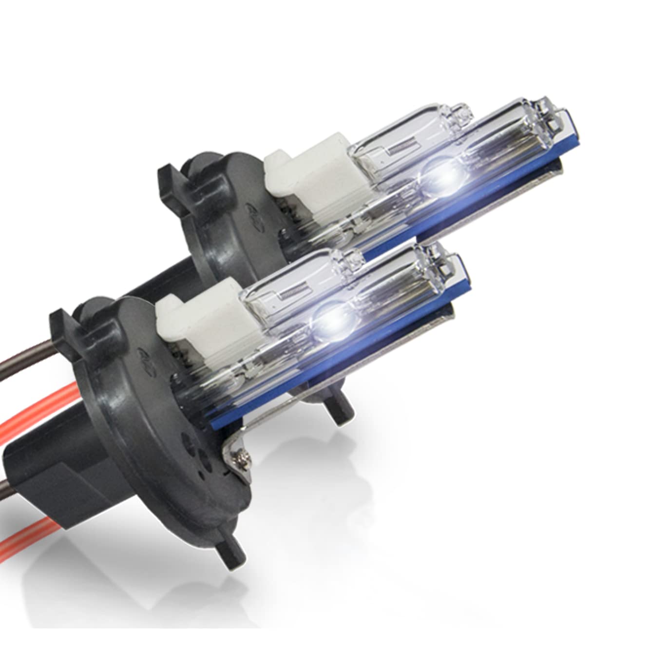 HID-Warehouse AC HID Xenon Replacement Bulbs - H4 / 9003 4300K - Bright Daylight (1 Pair)